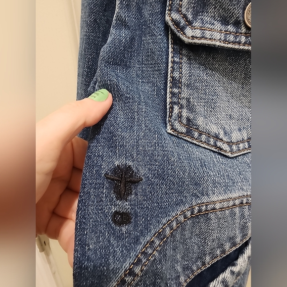 Christian Dior denim jacket, size 10 - Picture 5 of 13
